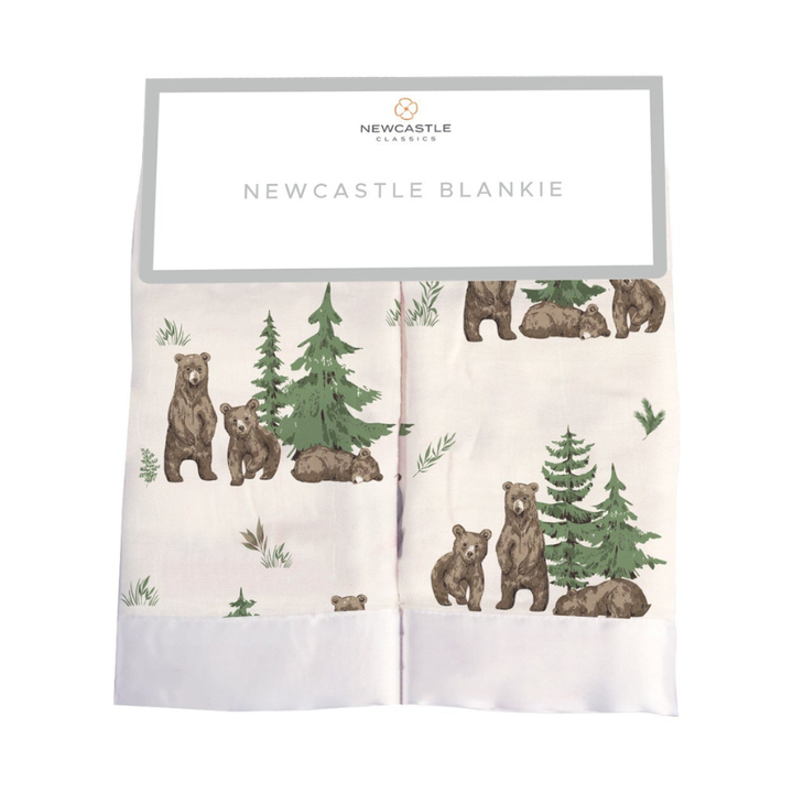 Wilderness Bear Bamboo Newcastle Blankie
