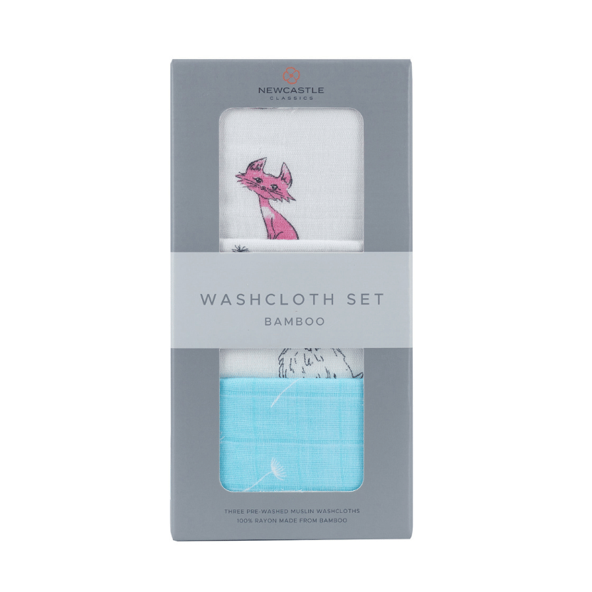Dandelions Bamboo Washcloth Set 3 Pack