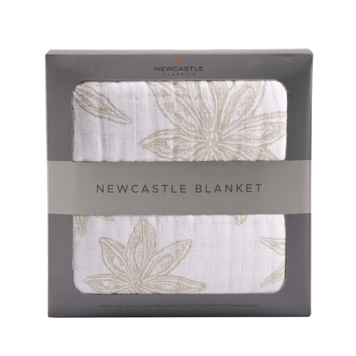 Boho Fields Cotton Muslin Newcastle Blanket