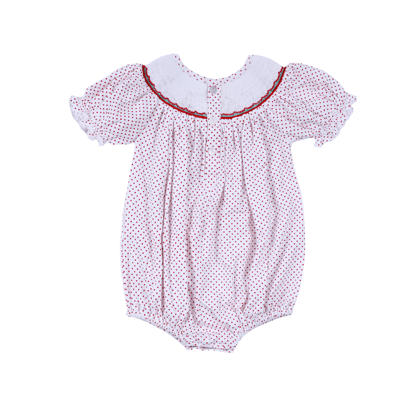 Gingerbread Hand Smocked Bubble