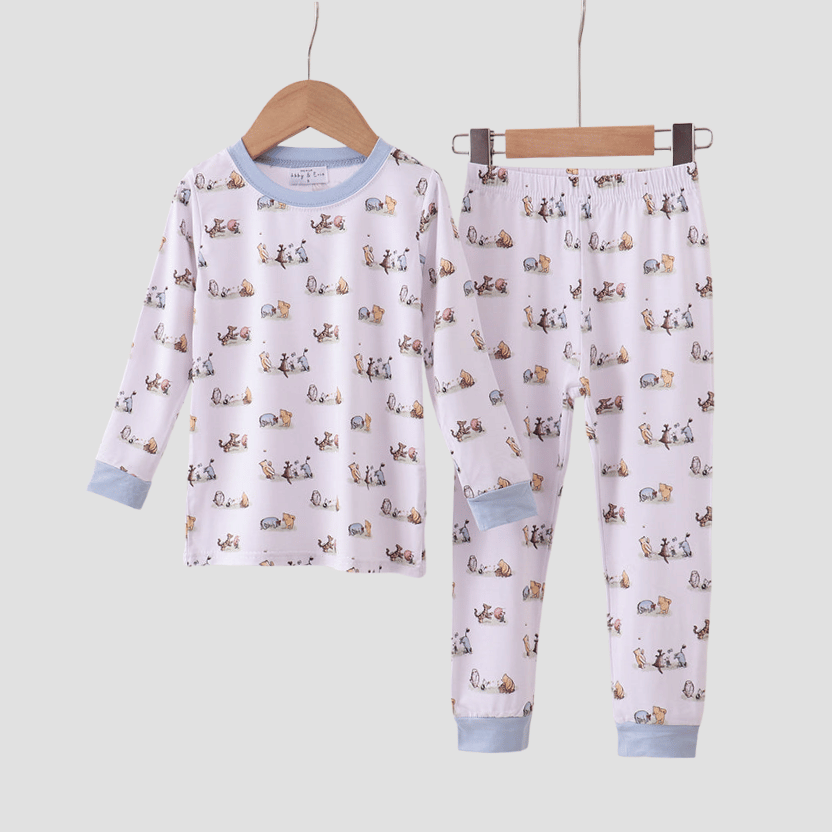 Premium Character Print Bamboo Pants Set