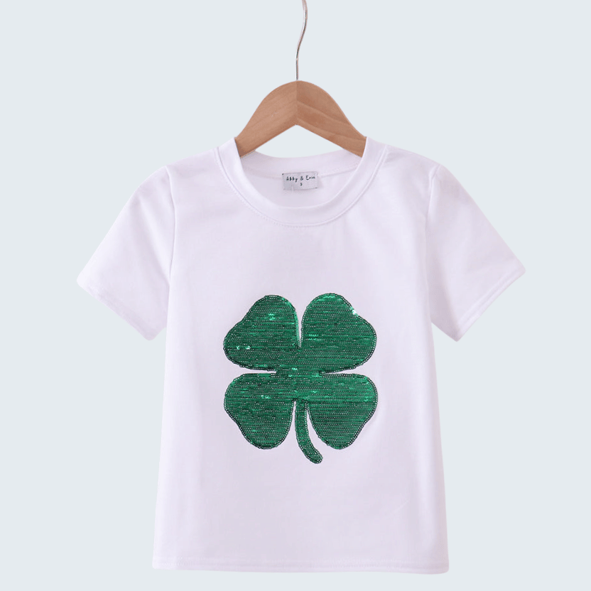 Clover Glitter T-Shirt