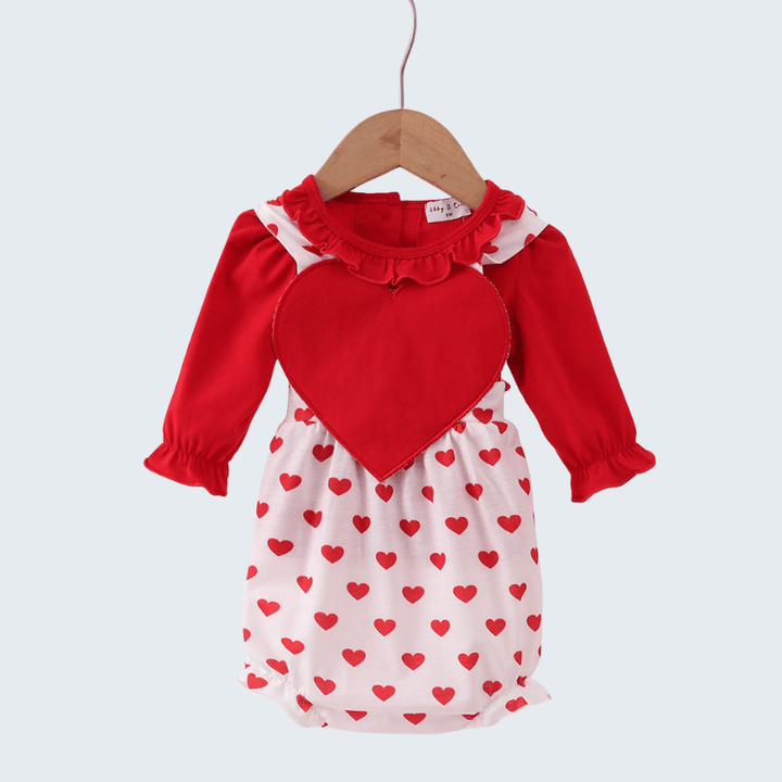 Red Heart Applique Bubble Set