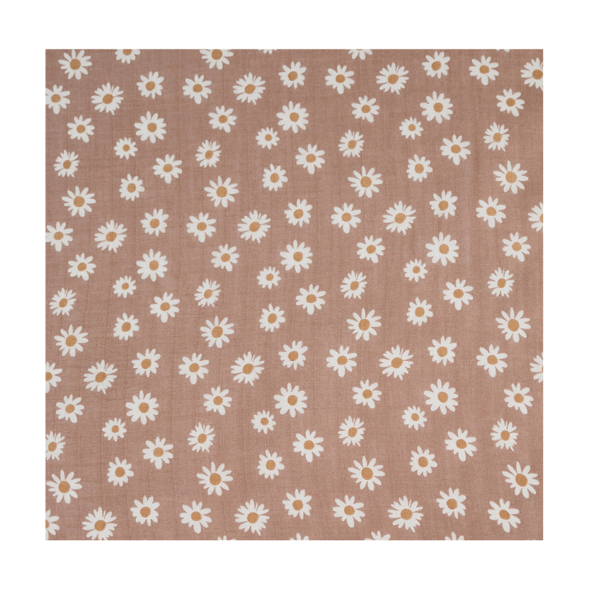 Daisy Dream Muslin Crib Sheet