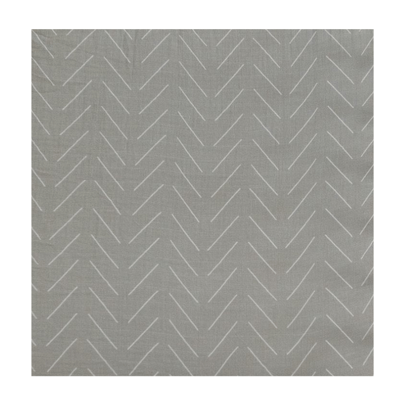 Desert Sage Muslin Crib Sheet