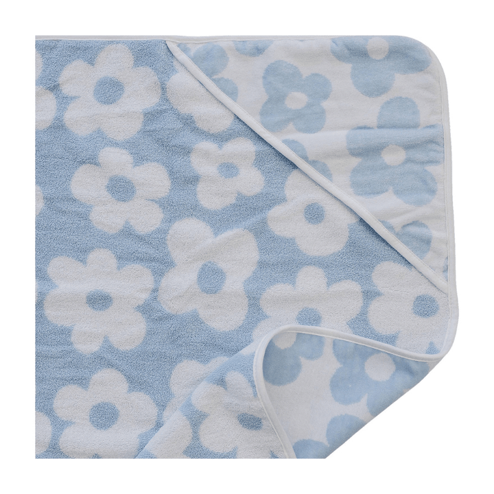 Coastal Floral Hooded Towel