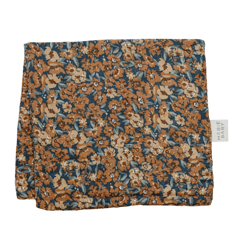 Venetian Floral Muslin Burp Cloth