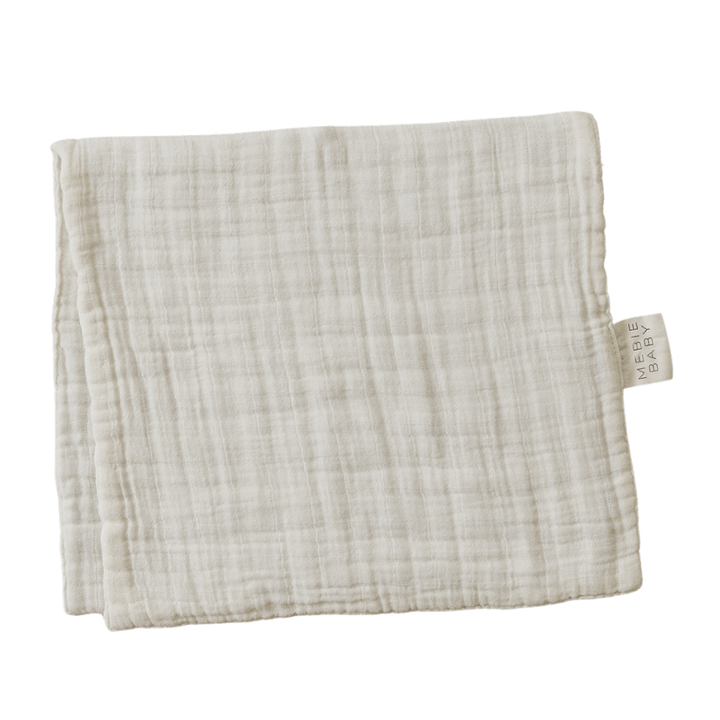 Cream Muslin Burp Cloth