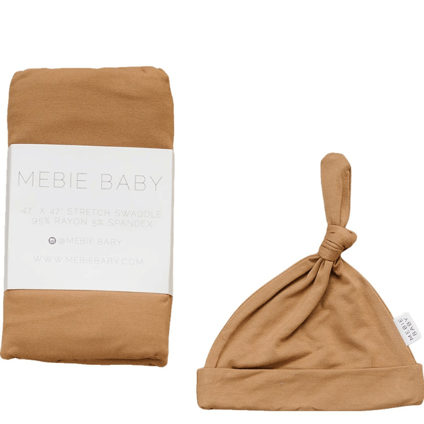 Mustard Bamboo Hat OR Head Wrap Set
