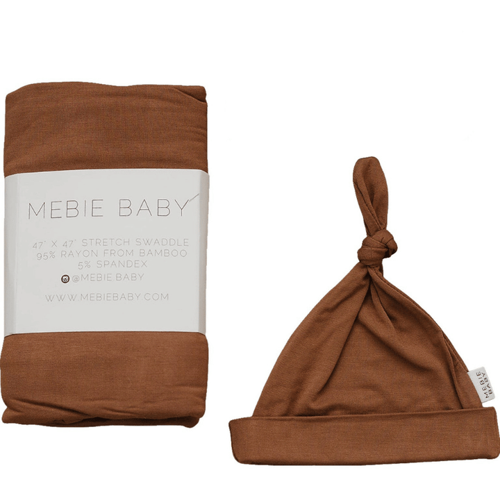 Rust Bamboo Hat OR Head Wrap Set