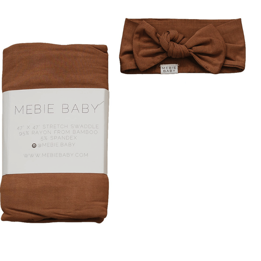 Rust Bamboo Hat OR Head Wrap Set