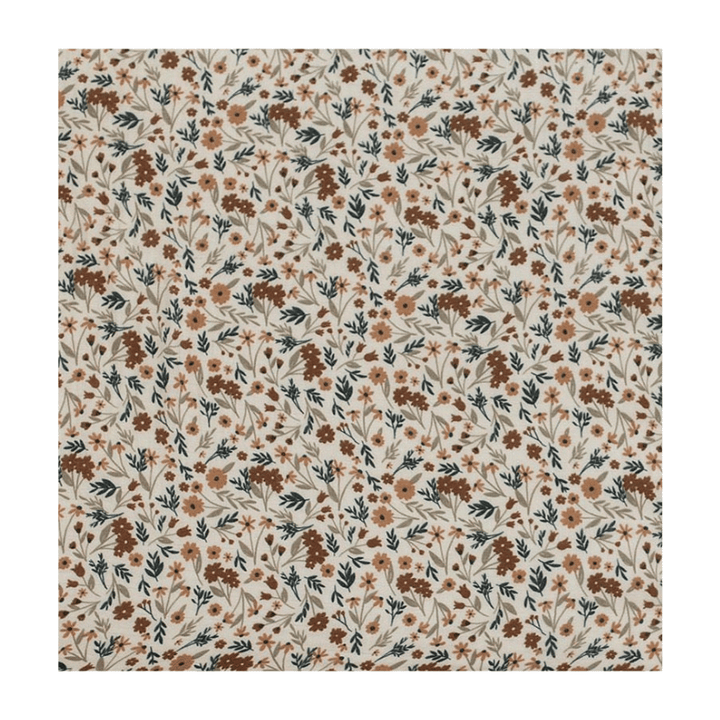 Harvest Floral Muslin Crib Sheet