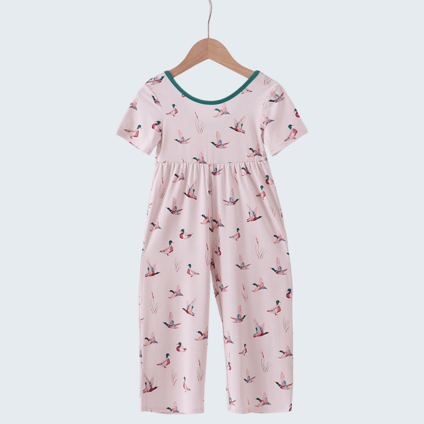 Green Duck Bamboo Jumpsuit