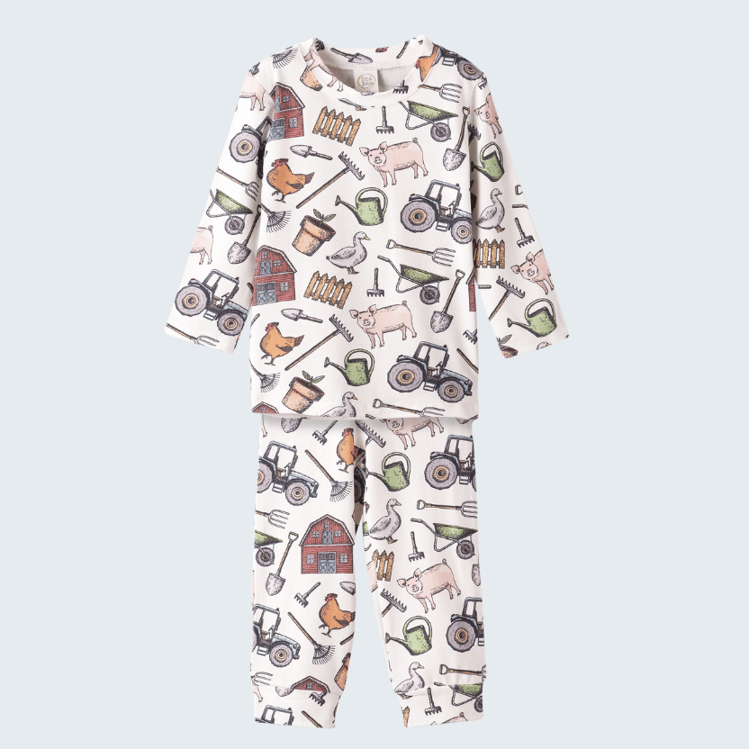 Farmer's Market Bamboo Pajama Set