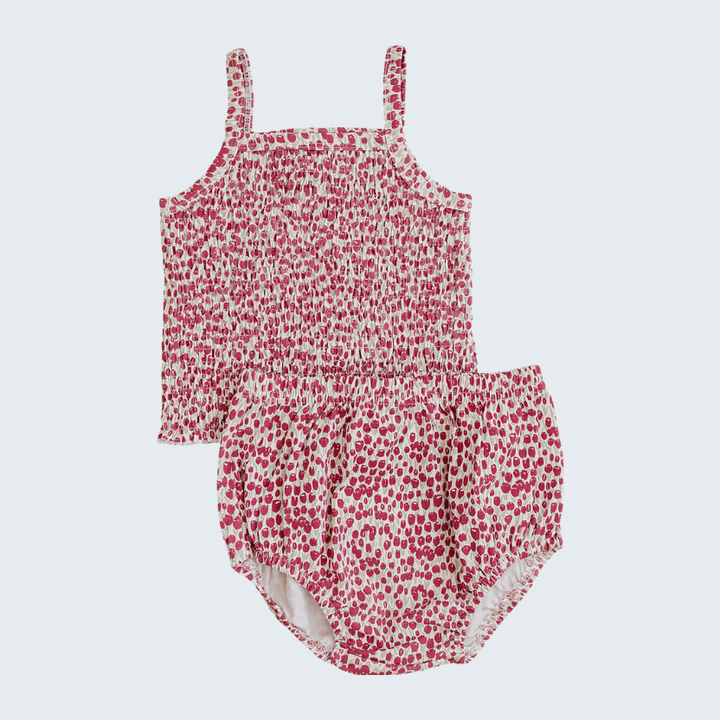 Tulip Ruched Bloomer Set