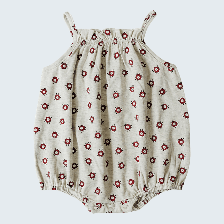 Floral Tank Bubble Romper