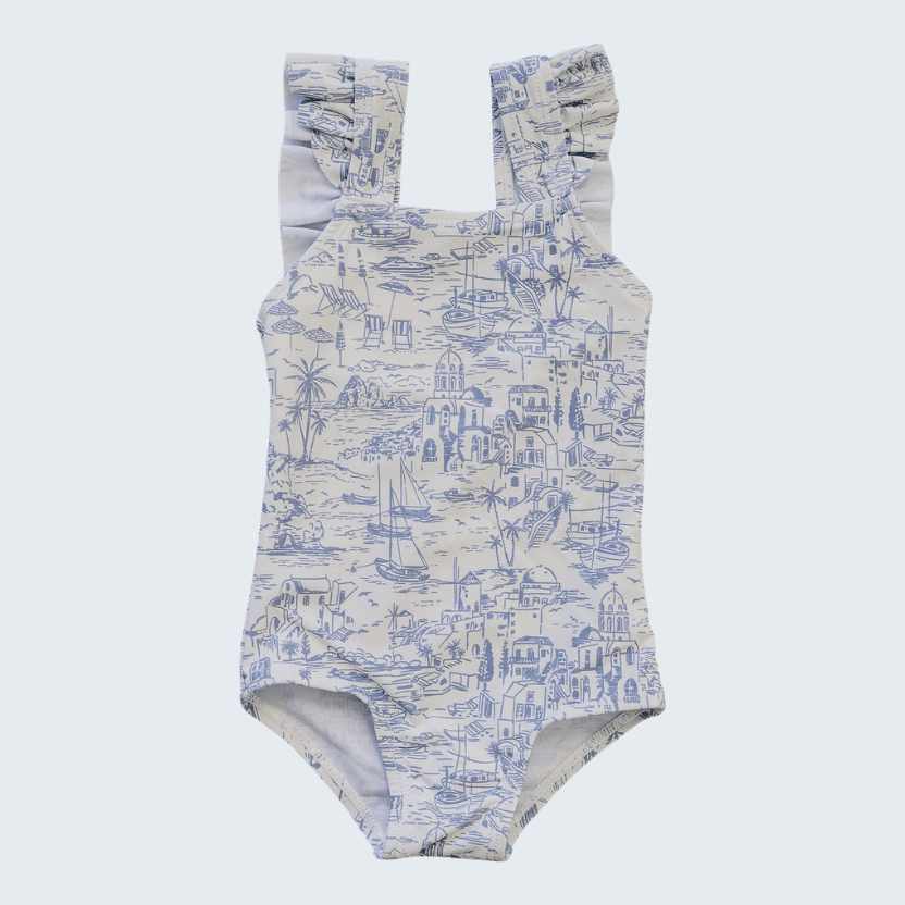 Santorini One-Piece Swimsuit