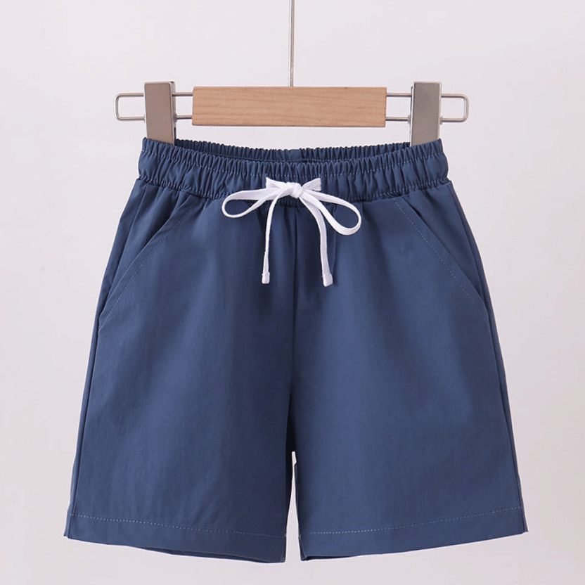 Slate Blue Pocket Performance Shorts