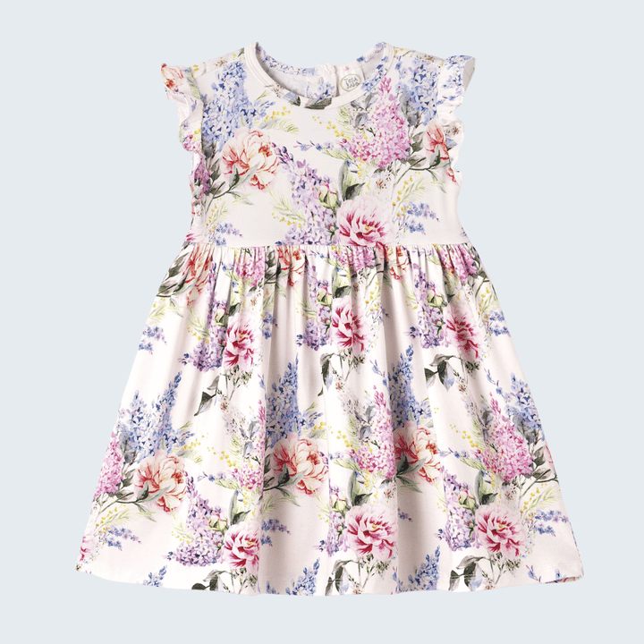 Watercolor Floral Bamboo Dress