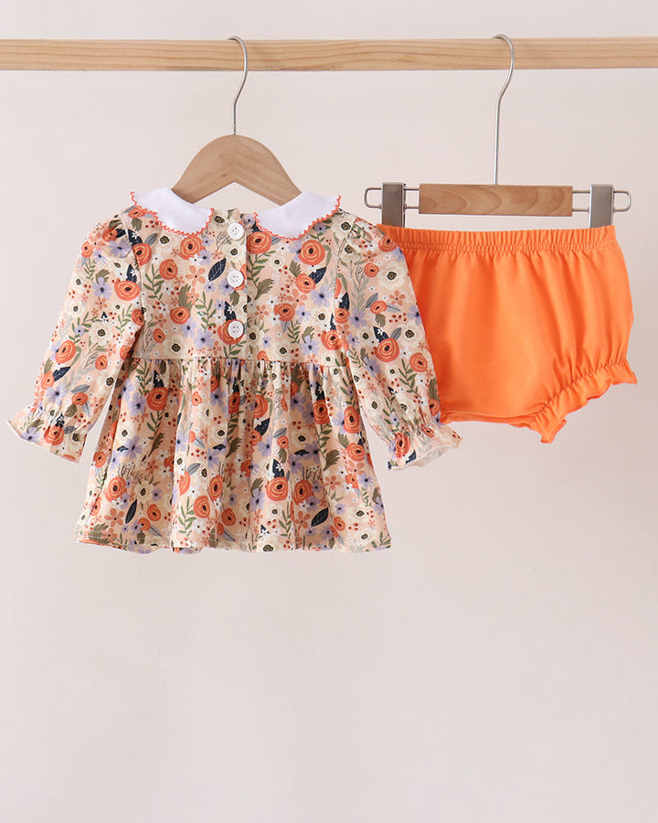 A toddler girl&