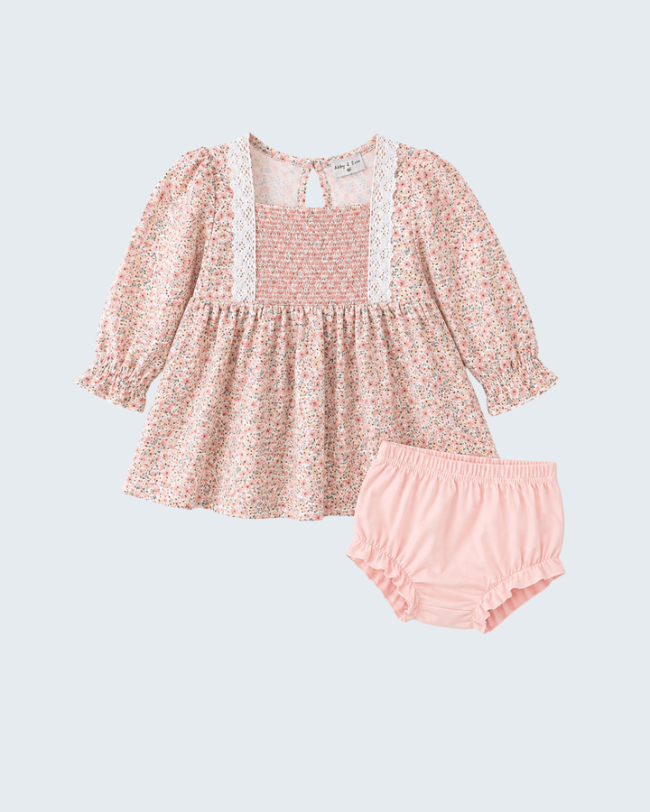 A toddler girl&