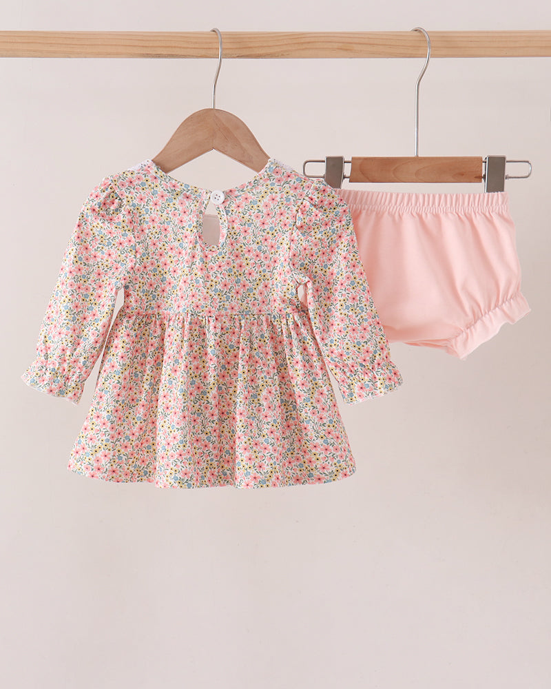 A toddler girl&