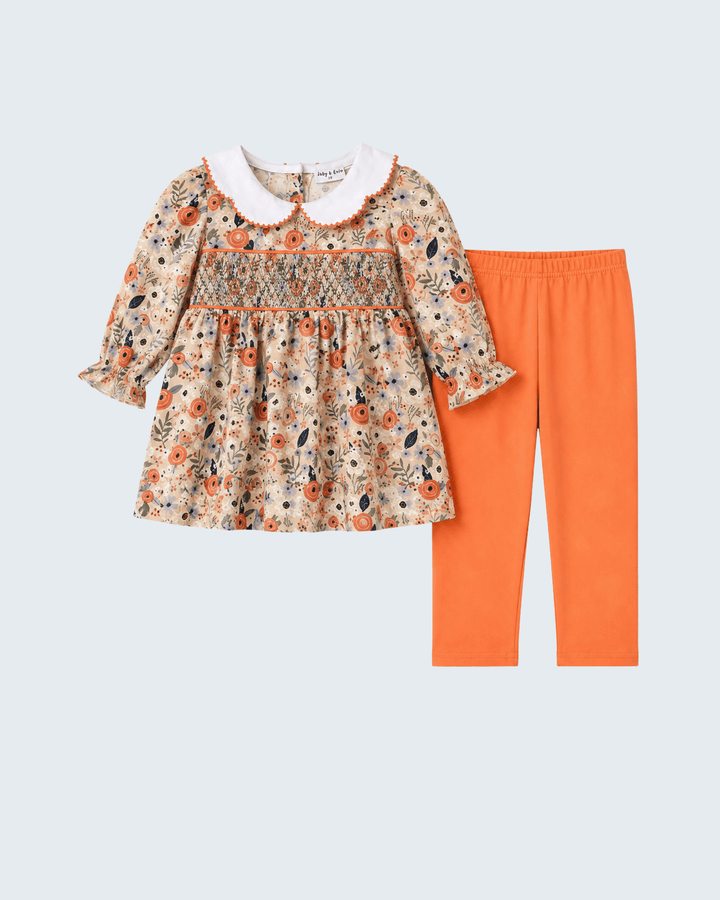 A toddler girl&