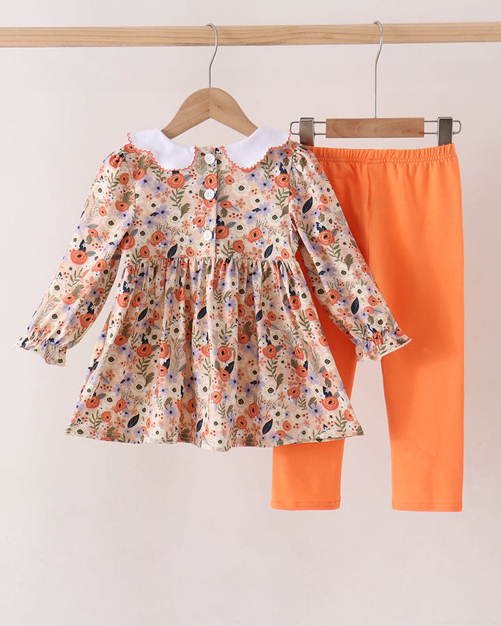 A toddler girl&