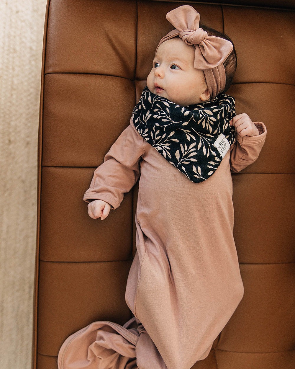 Dusty Rose Bamboo Knot Gown