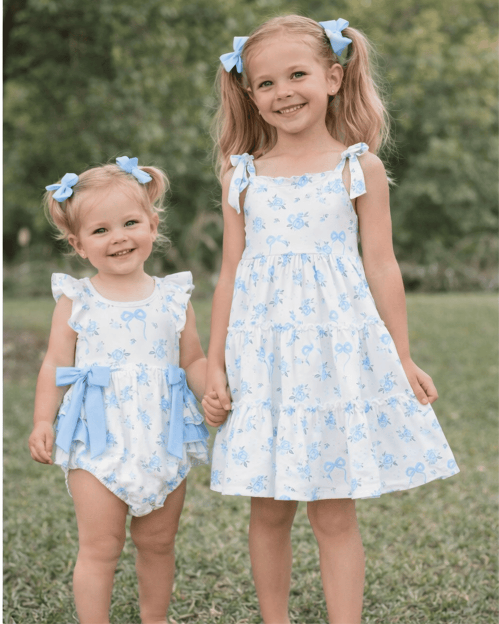 Floral Romper Bow Ruffle