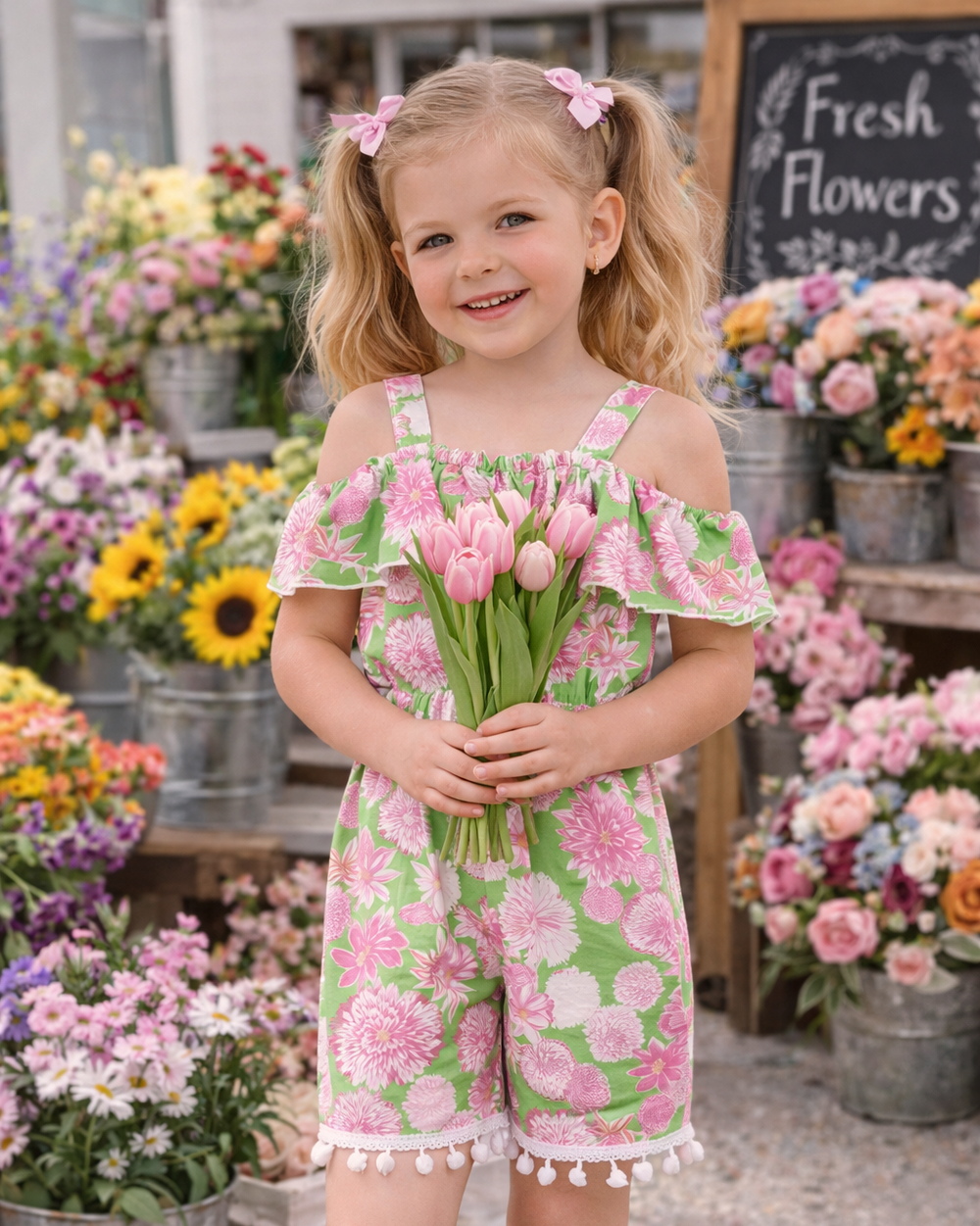 Floral Ruffle Jumpsuit
