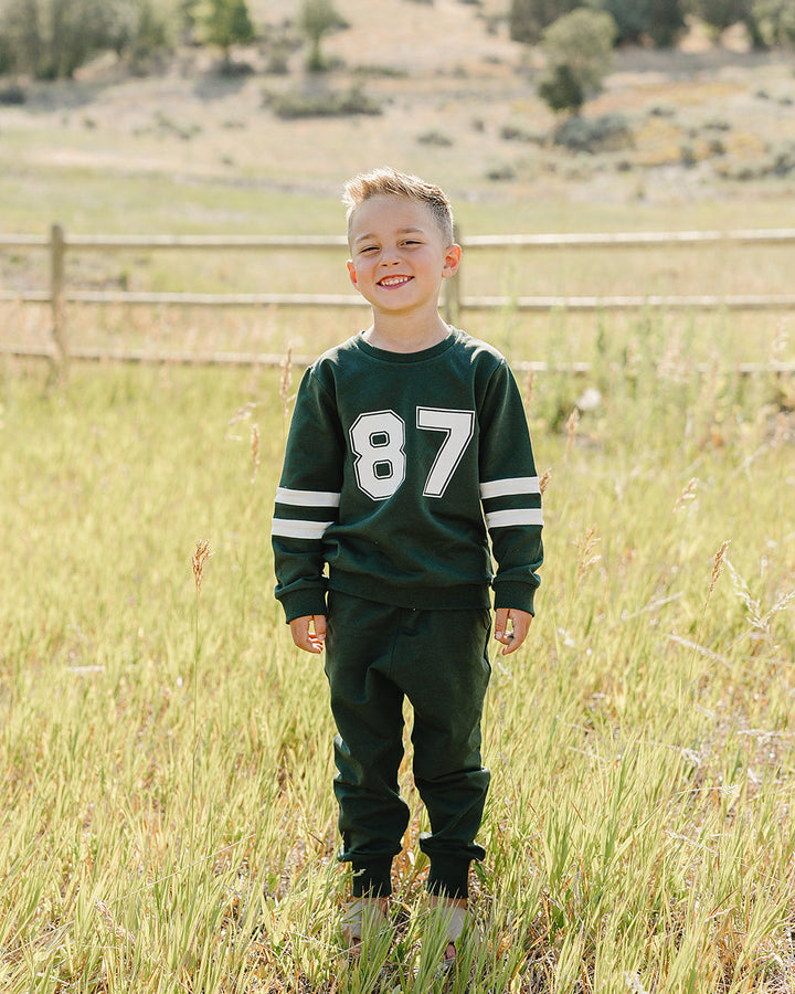 Dark green &