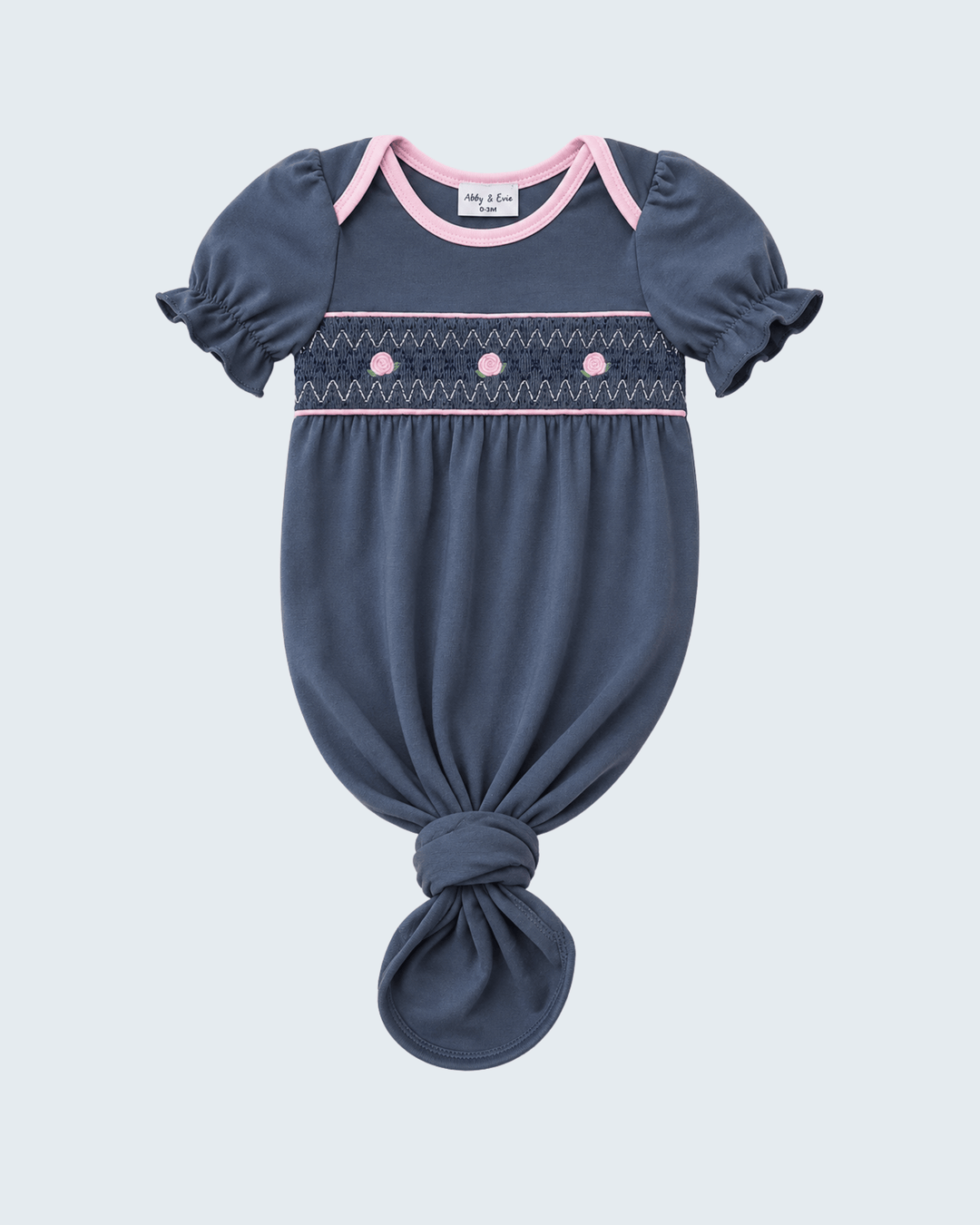 Garden Rose Smocked Knot Gown