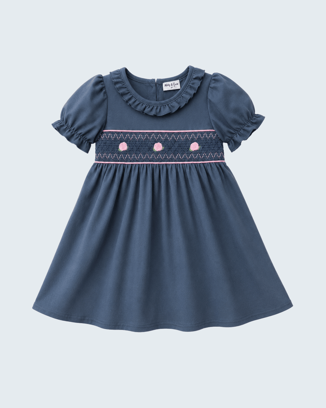A navy blue baby girl&