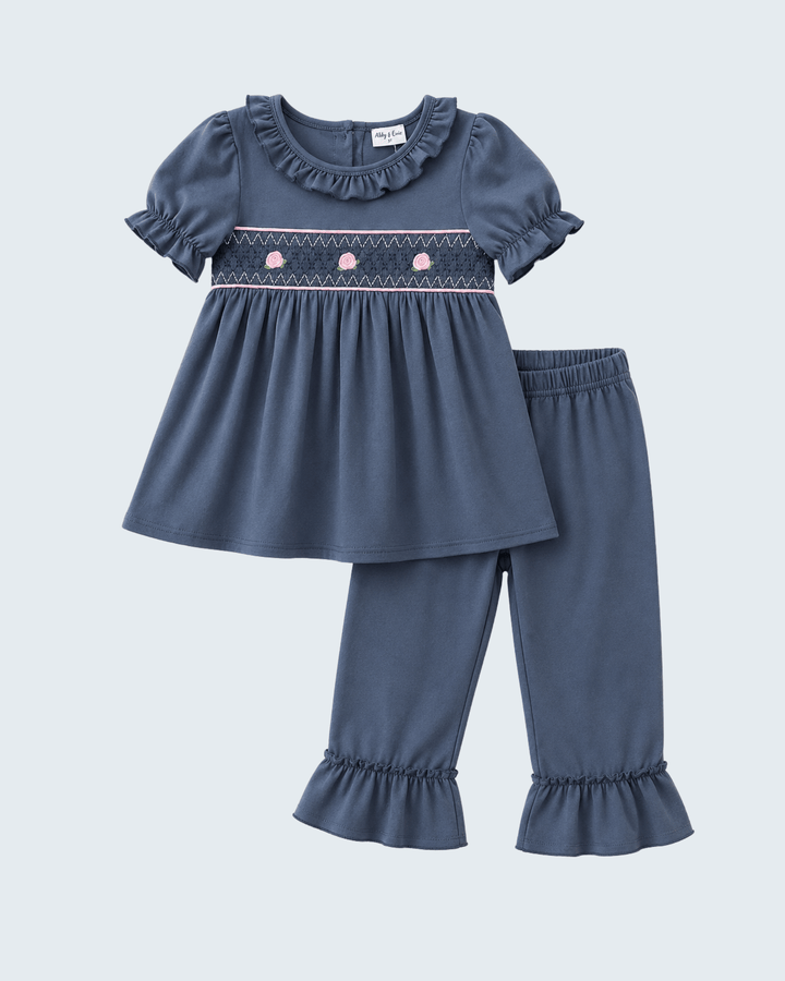 A two-piece toddler girl&