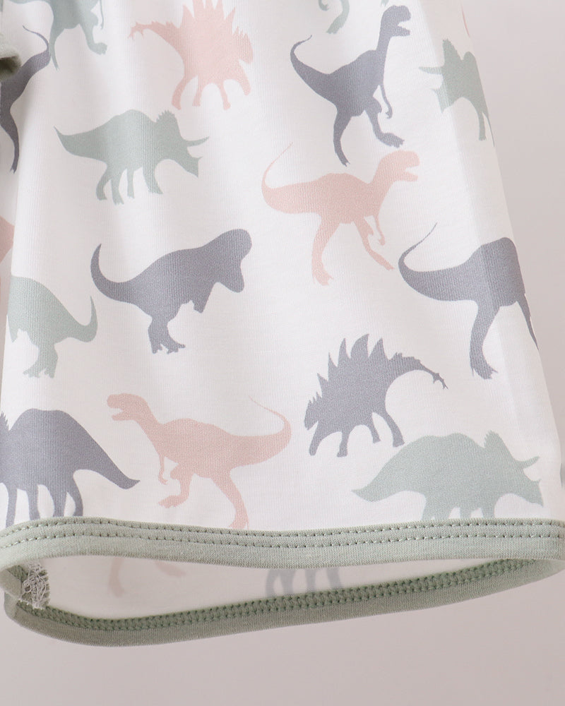 Dinosaur print shorts