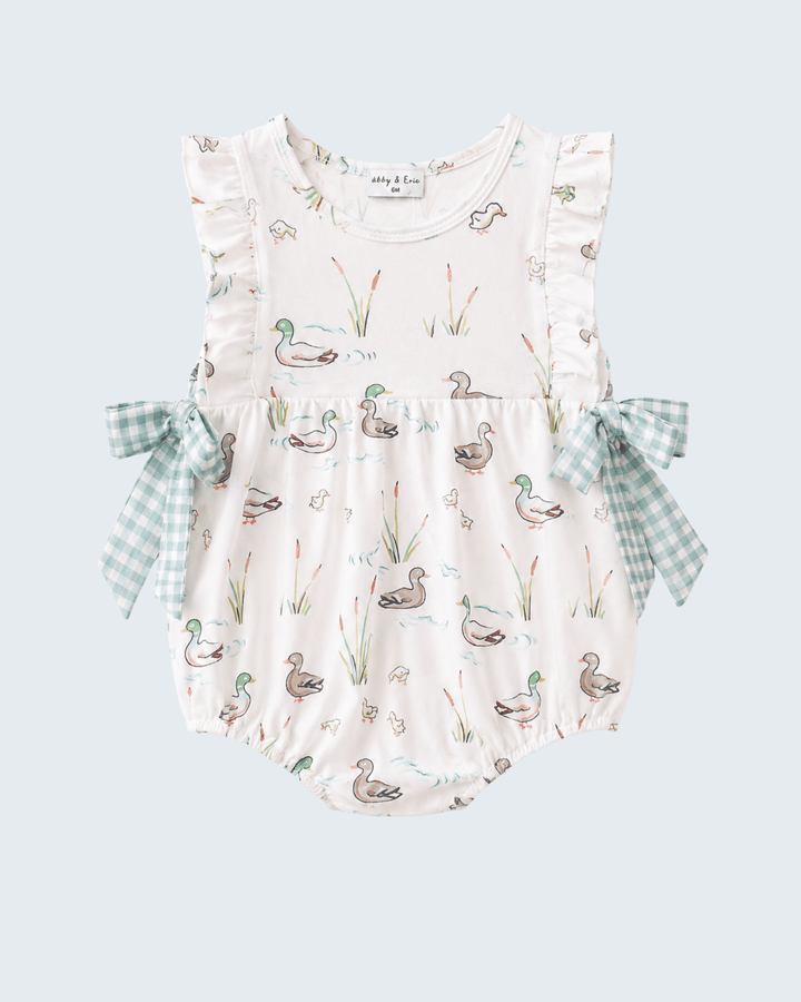 Green Duck Knit Bubble