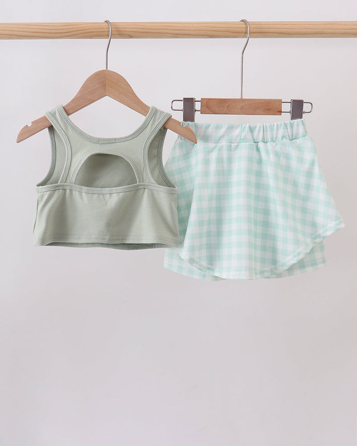 A two-piece girls&