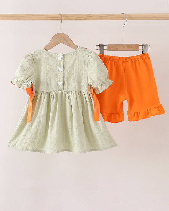 A toddler girl&