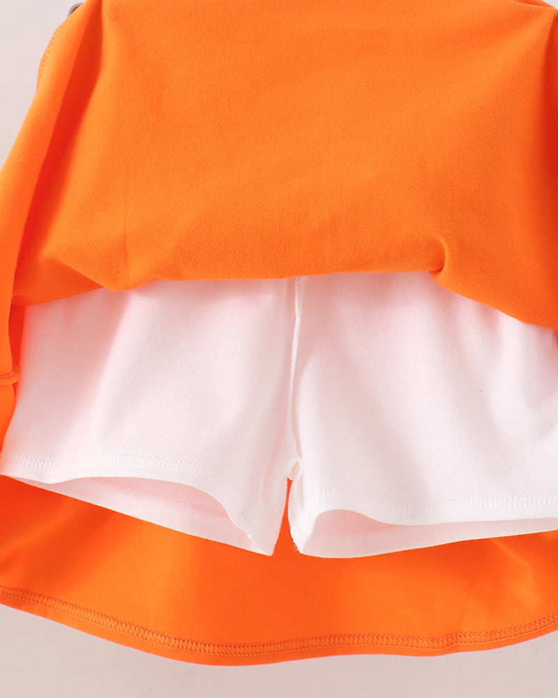 A close-up of a two-piece children&