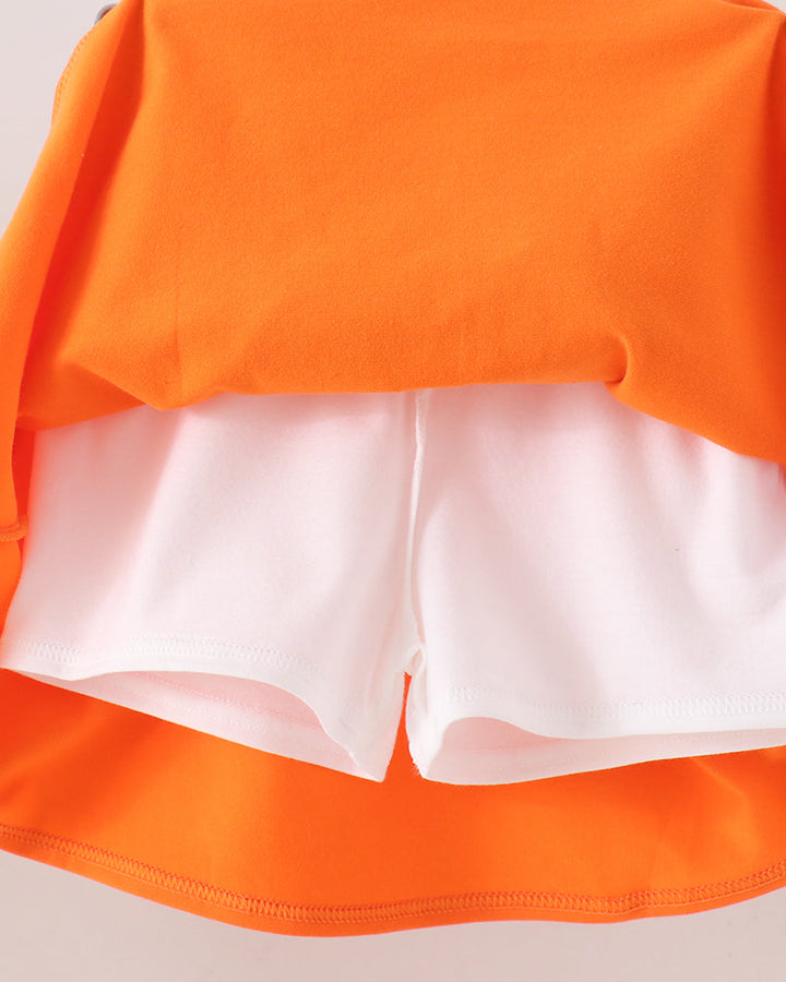 A close-up of a two-piece children&