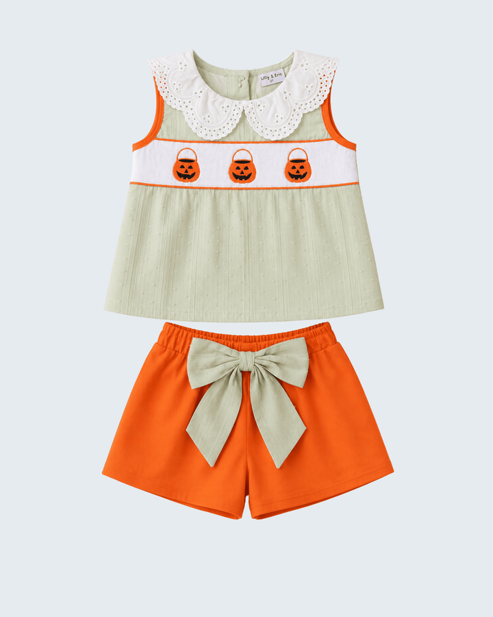 A two-piece baby girl&