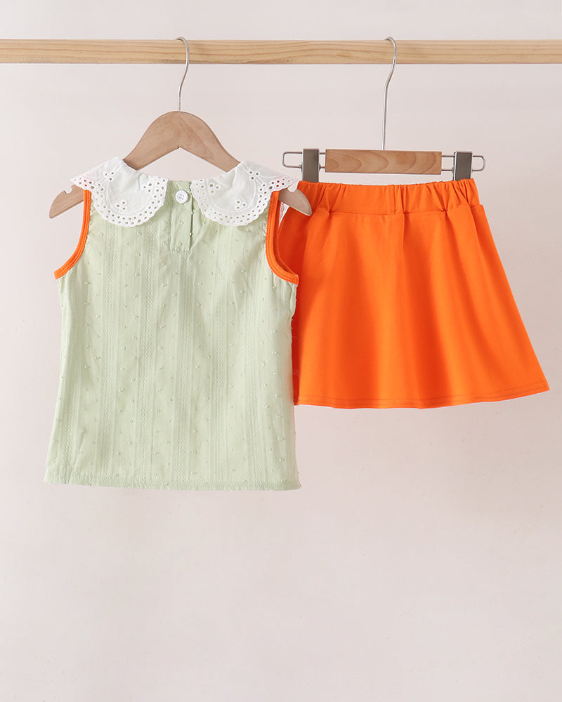 A two-piece girls&