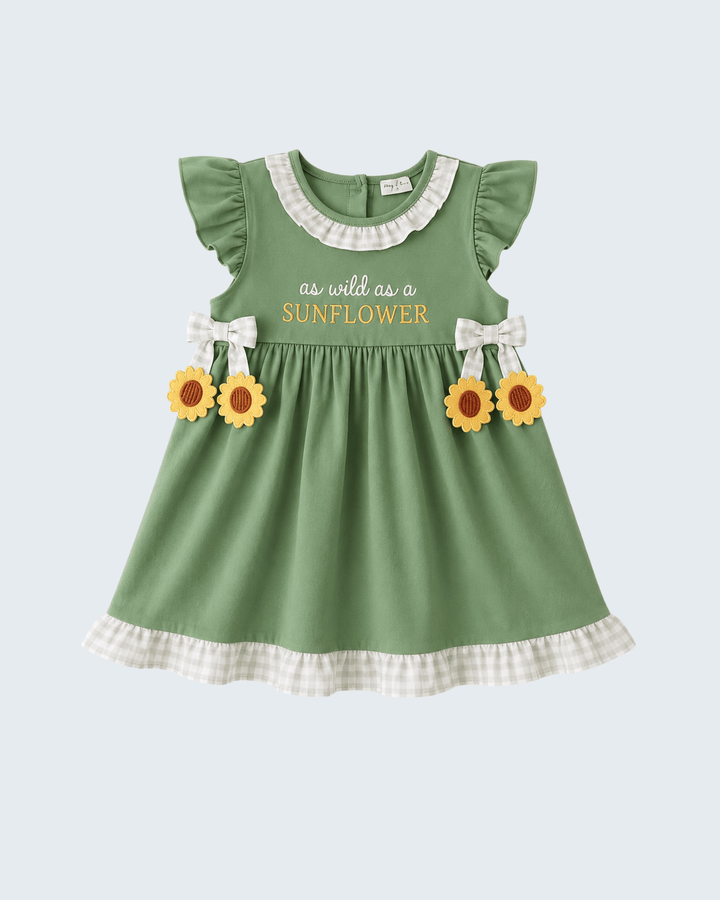 A green baby girl&