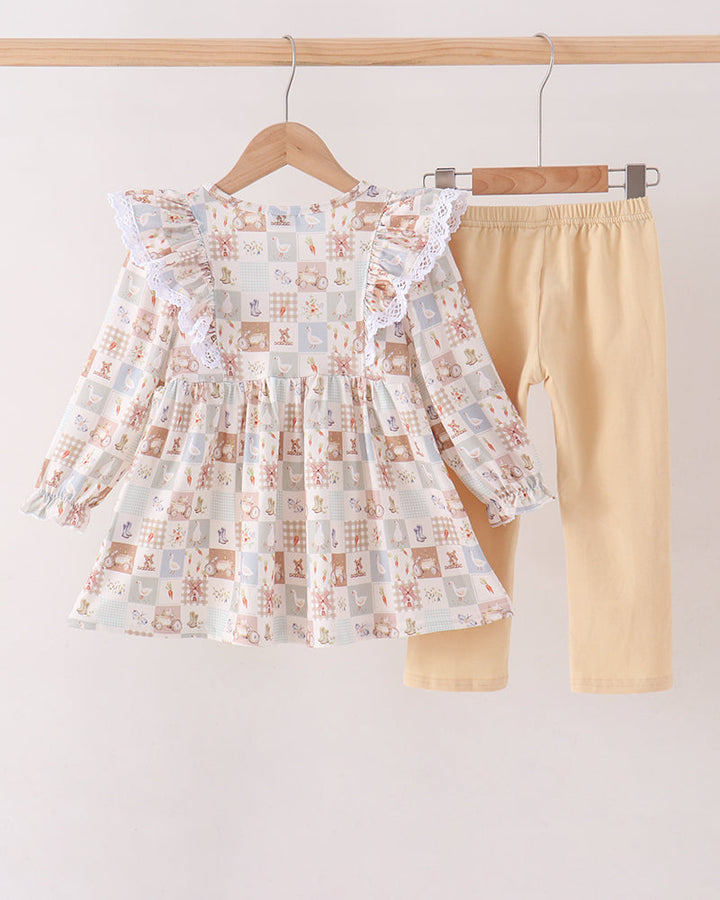 A toddler girl&