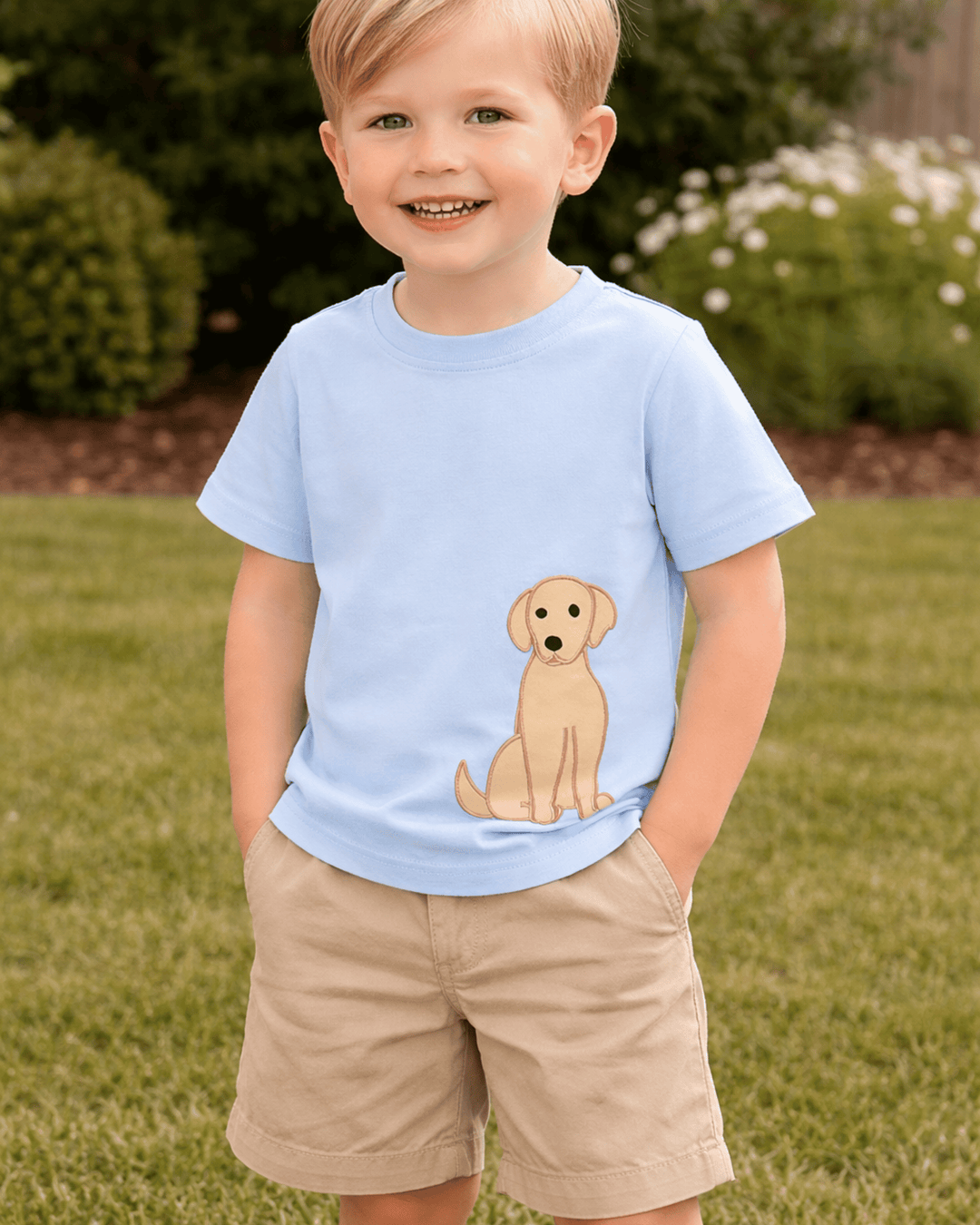 Puppy Applique Top