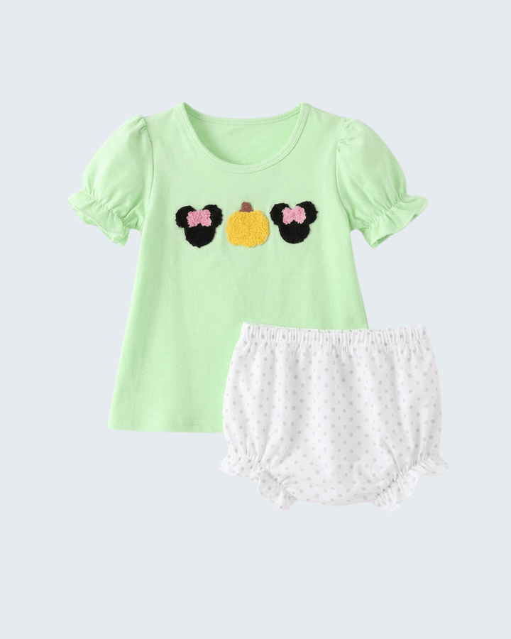 A toddler girl&