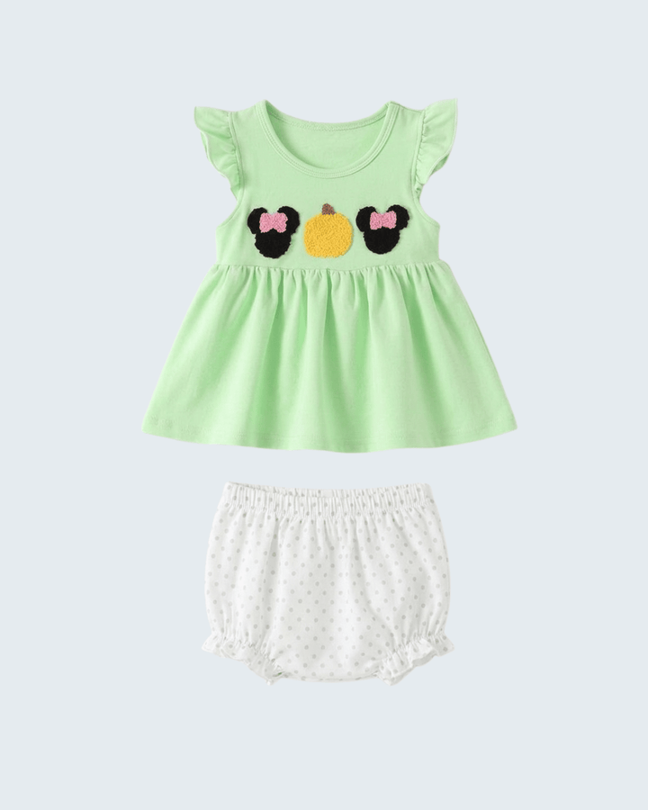A two-piece baby girl&
