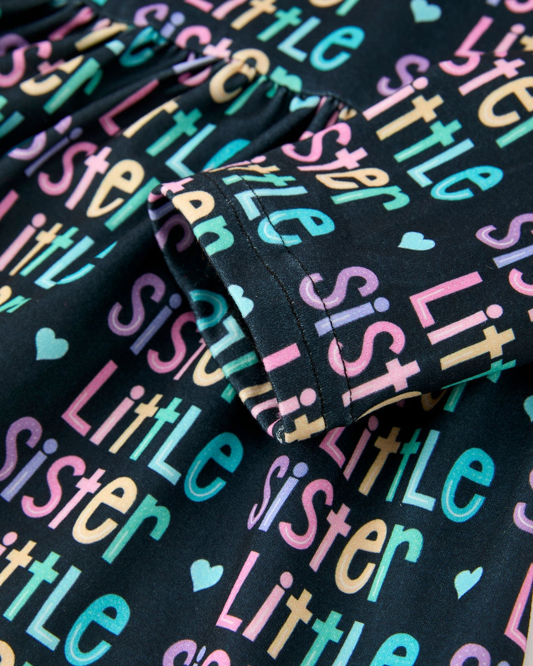 Fabric with &