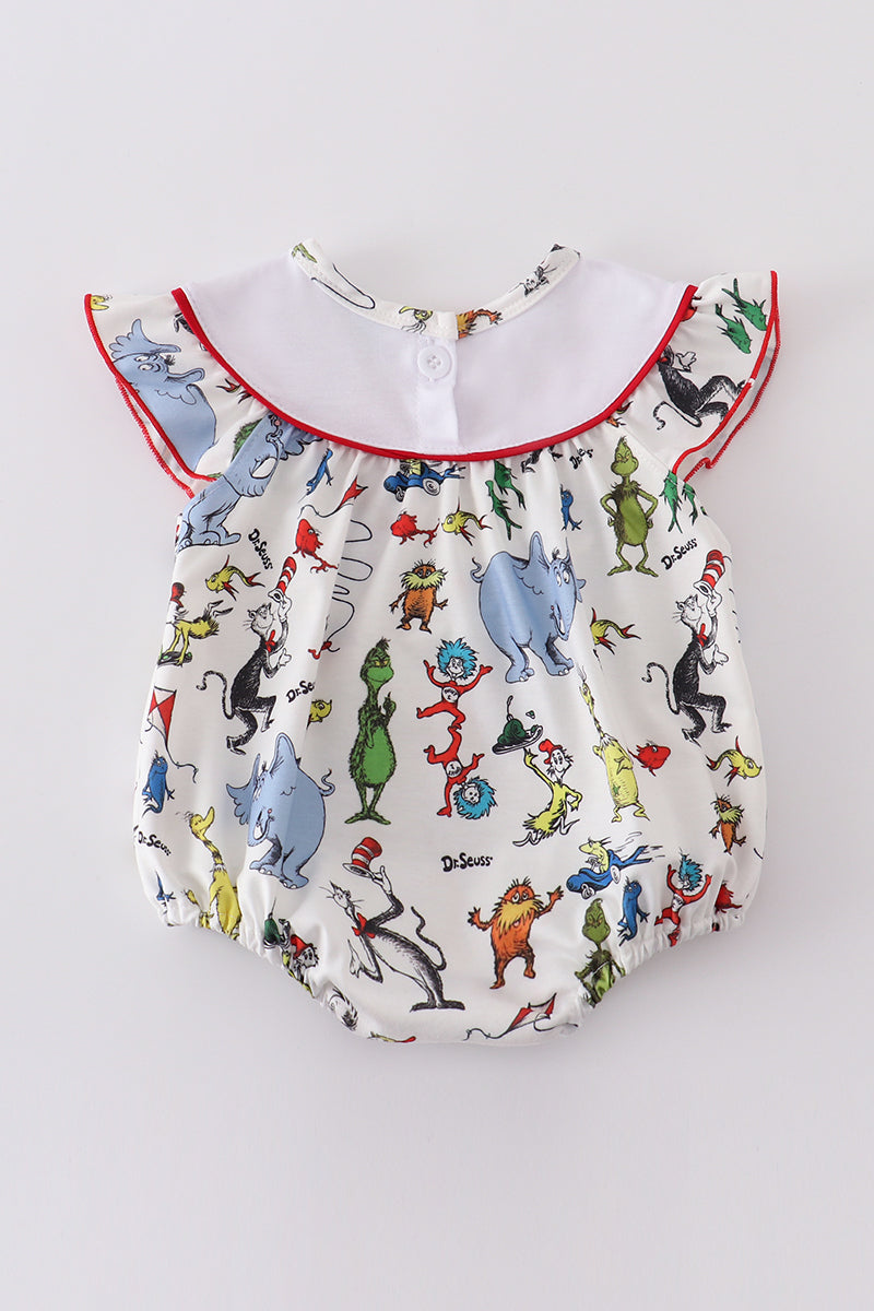 Dr. Seuss Embroidered Bubble